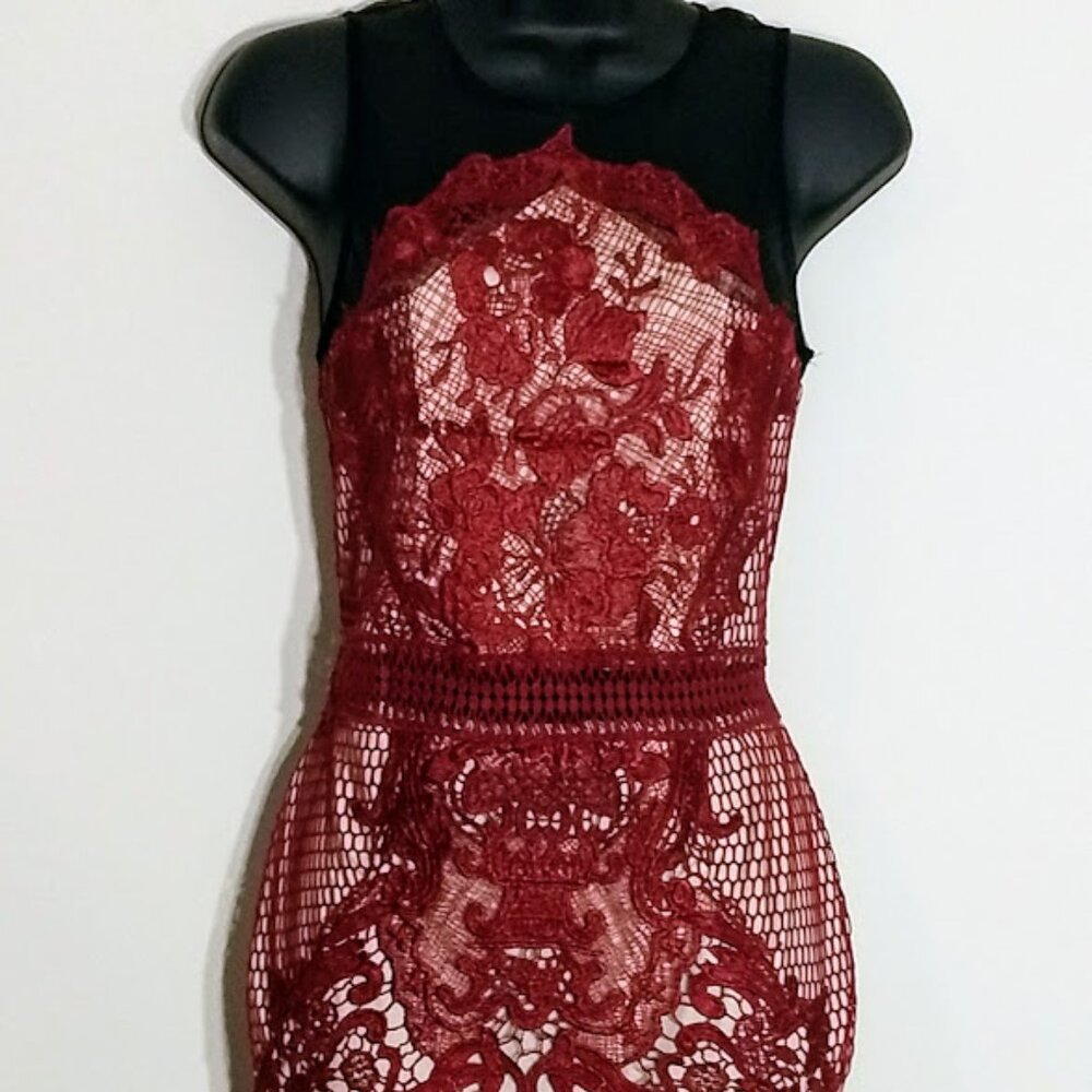 Crochet Mini Dress